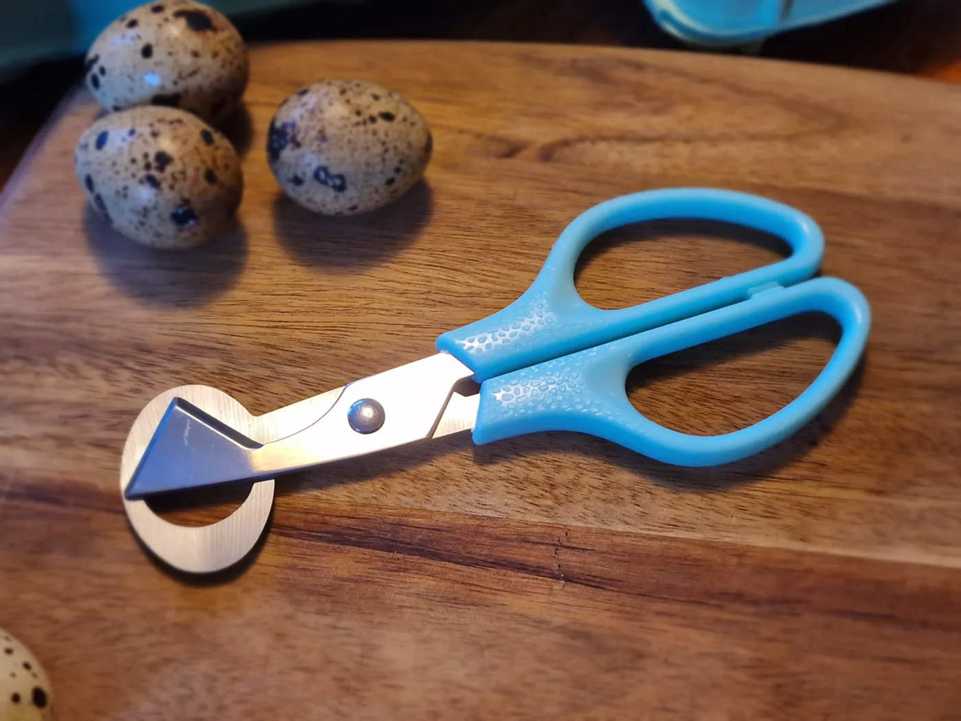 Quail egg scissors