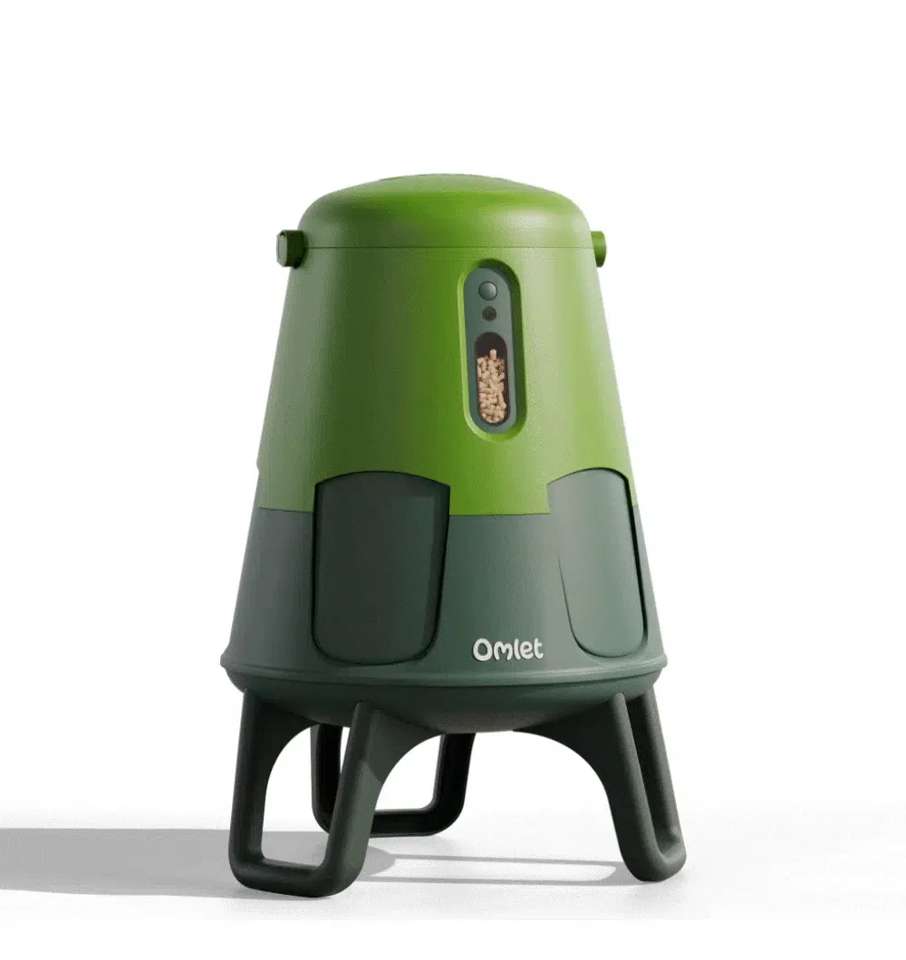 Omlet smart feeder for hens